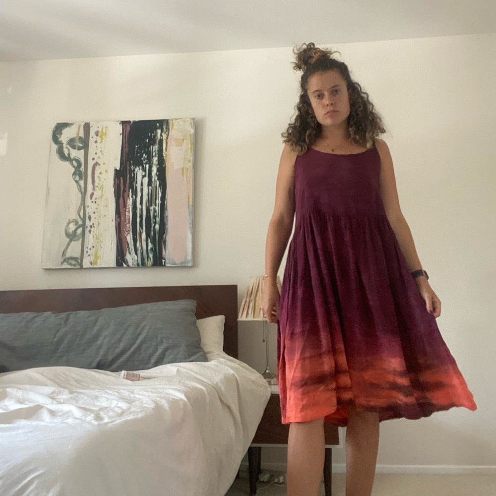 LACAUSA dip died dress!